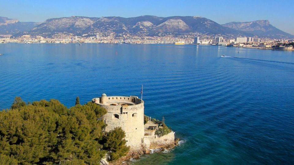 Bas De Villa Jardin Plein Sud Proche Mer Clim-Wifi Saint-Mandrier-sur-Mer Kültér fotó